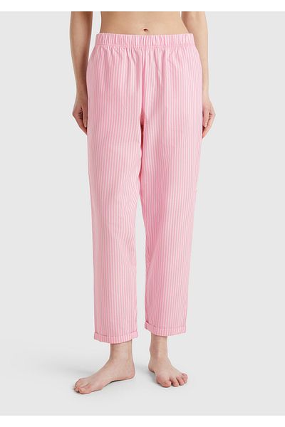 United Colors of Benetton Pantaloni de pijama de damă, roz deschis, 100% bumbac