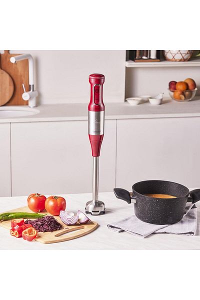 Karaca Prosteel 2000w Red Food Processor - Mastermaid