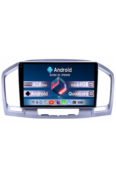 navi-it Dedicated Navigation Opel Insignia, 4gb Ram 64gb Rom, Quad Core, Display 9" Qled 1k, DSP, Android 14