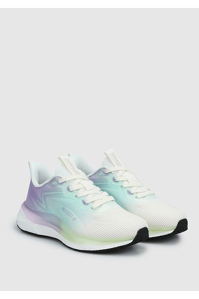 lumberjack Way Damen-Sneaker aus weißem Leder