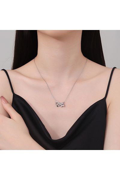 delis Lantisor argint 925, JW1239, model fundita, placat cu rodiu