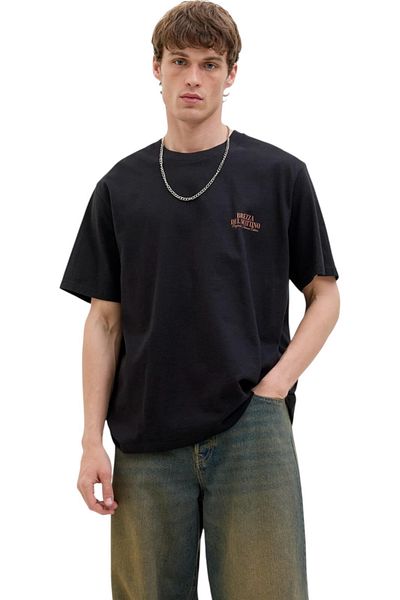 Jack & Jones JACK & JONES Hydra Photo T-shirt - 12276825-Black