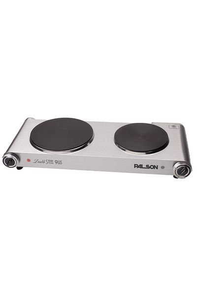 PALSON Double Steel Electric Hob, 2500W, 30993