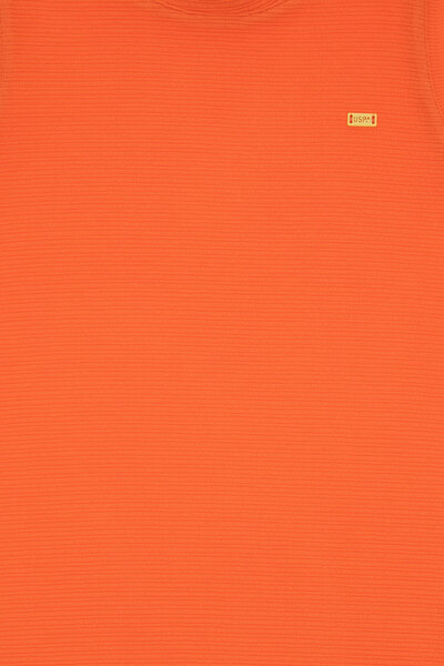 U.S. Polo Assn. Girls' Pomegranate Flower Crew Neck Sleeveless A-Form Basic Knitted Dress 50300648-Vr039