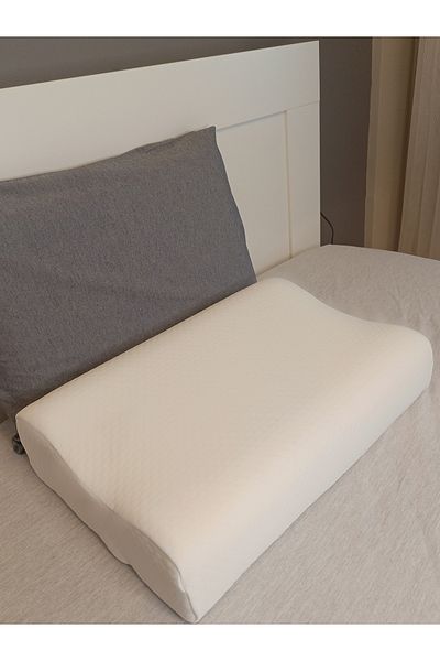 Simple. The Pillow 60*40*14 cm Mega Size Orthopedic Visco Pillow Neck Straightening Pillow Memory Foam
