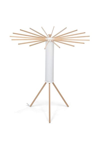 OEM Foldable clothes dryer, Wood, made of wood and metal, Height 112 cm, arm width 112 cm