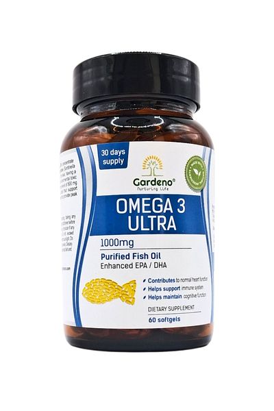 Gardeno Omega 3 Ultra 1000Mg Soft Gel 60'S