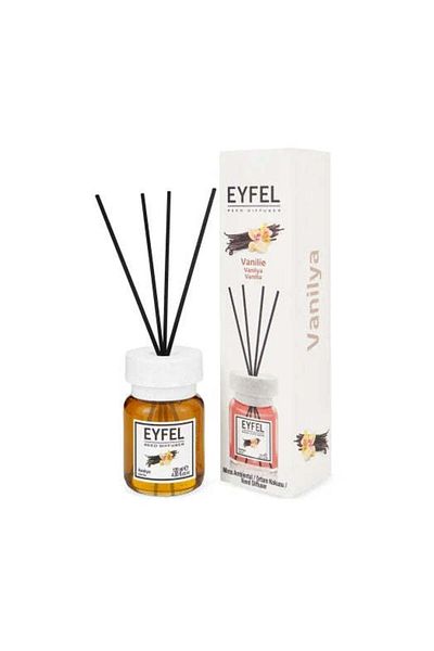 Eyfel Room Air Freshener With Sticks 120ml, Vanilla,