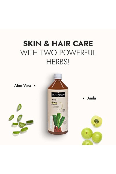 KAPİVA Kapiva Aloe Vera Amla Juice 1000 ml