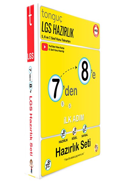 Tonguç Yayınları Tonguç Akademi Yayınları 7'den 8'e Hazırlık Seti Tüm Dersler...