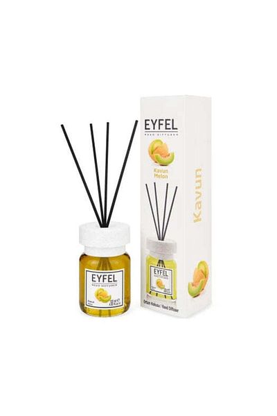 Eyfel Room Freshener With Sticks 120ml, Melon,