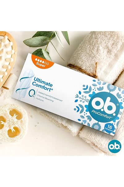 o.b. O.B. Procomfort Tampon Ultimate Comfort Super 16-Pack