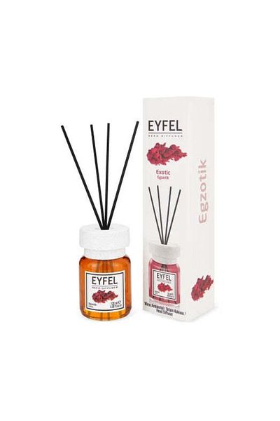 Eyfel Room Freshener With Sticks 120ml, Exotic,