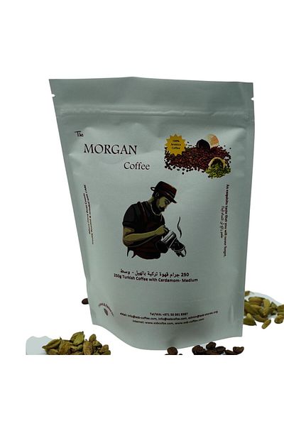 The Morgan Coffee Turkish Coffee with Cardamom (Ground) 250g - MEDIUM
