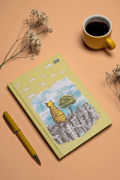 kalipso Hakan Çapkan 14X20 Traveler Striped Boutique Notebook