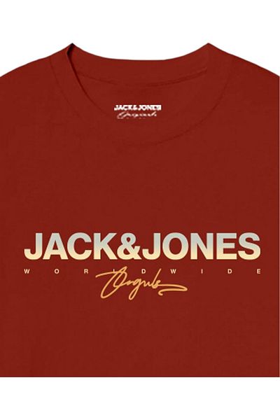Jack & Jones JACK &JONES Canguu FST JNR T-shirt - 12281852-Arabian Spice