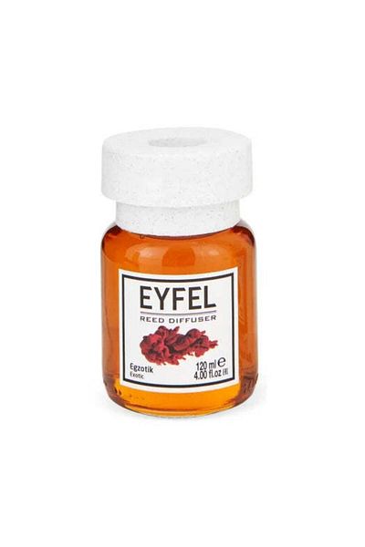 Eyfel Room Freshener With Sticks 120ml, Exotic,