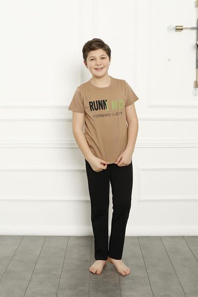 Celira Boy's Cotton Short Sleeve Pajama Set 20383