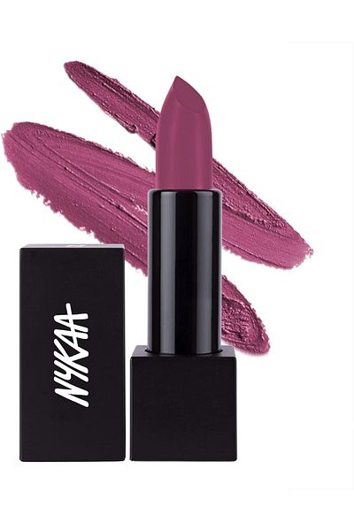 nykaa So Matte! Lipstick - Mischievous Plum -10