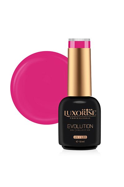 LUXORISE Oja semipermanentă Evolution, Delicious - Smoothie de zmeură 10ml