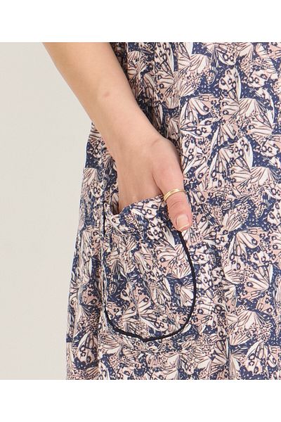AYSUN TEKSTİL Quality Pocketed Strap Evv & Beach Dress