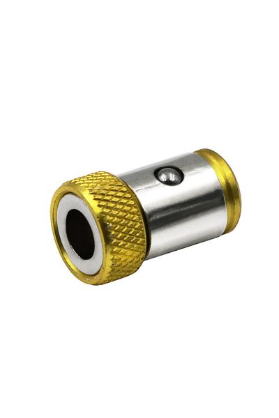 Choice Yellow 6.35mm Universal Magnetic Ring Alloy Magnetic Ring Screwdriver Bits Anti-corrosion Strong Mag