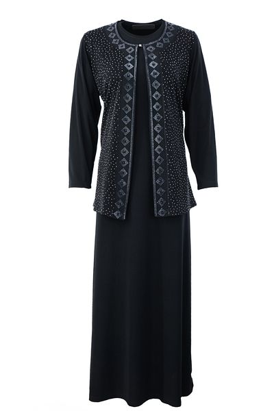 Oppland Rochie de damă pentru mamă, personalizată, pentru nuntă, lycra, țesătură nisipoasă, model Star Handing, croială confortabilă