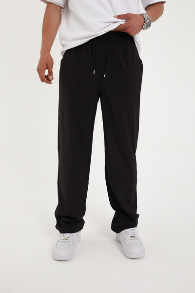 Pavotti Erkek Baggy Pantolon Bel Lastikli Paraşüt Kumaş ( !!! Oversize Ürün!!! Geniş Kalıp )