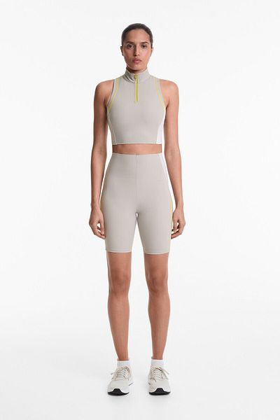 Oysho Compressive block 25cm cycling leggings