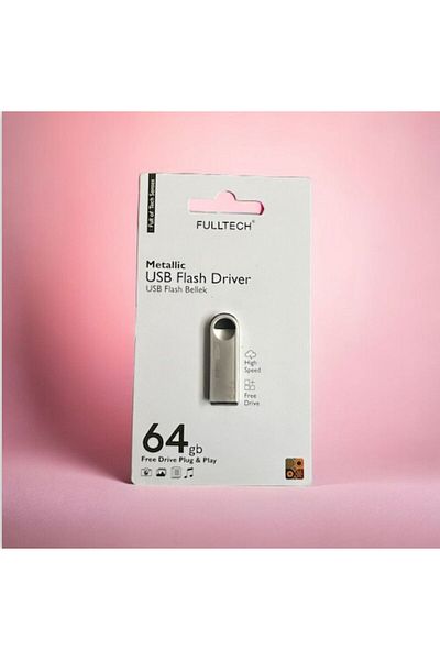 ZOA 64 Gb Metal Flash Memory Metal Design High Speed ​​Usb Memory
