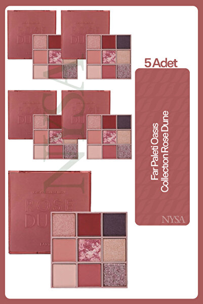 Farmasi Far Paleti Oasıs Collectıon Rose Dune - 5 Adet
