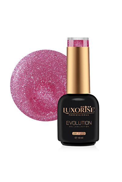 LUXORISE Oja semipermanentă Evolution, Frosted Fairy Tale - Ice Rose 10ml
