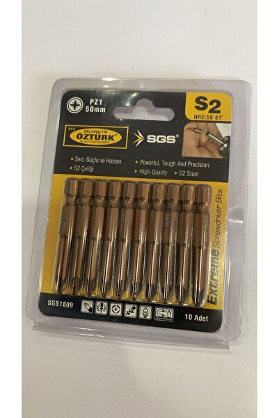 SGS POZİDRİV UÇLU BİTS 1/4 50 MM