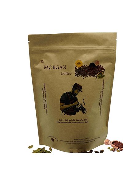 The Morgan Coffee Turkish Coffee with Cardamom (Ground) 500g - DARK