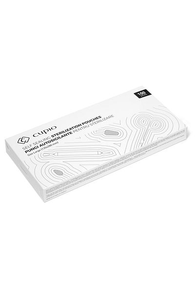 Cupio Pungi autosigilante pentru sterilizare Cupio 135x280mm - 100buc.