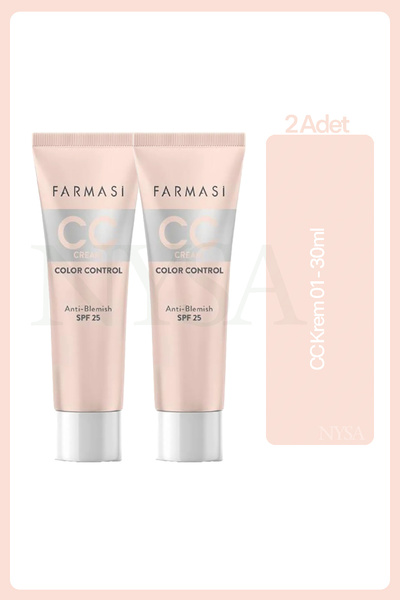 Farmasi Cc Krem 01 - 30 ml 2 Adet