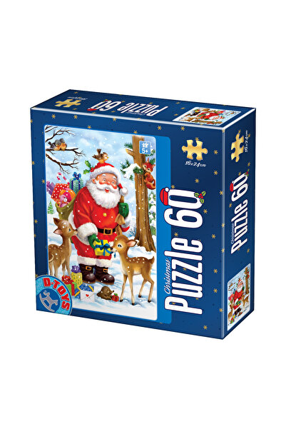 D-Toys Puzzle 60 de piese - Moș Crăciun