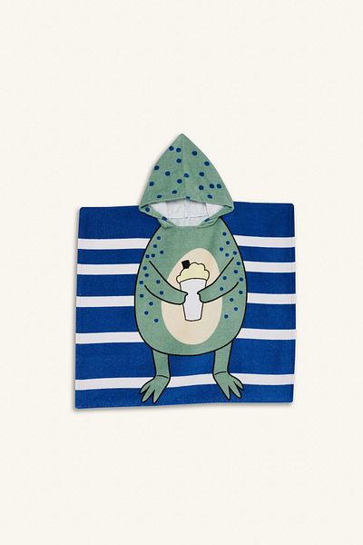 DeFacto Boy's Patterned Cotton Poncho Towel E5397A825Sm