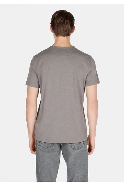 Colin's Regular Fit V-Neck Plain Men's Green Short Sleeve T-Shirt