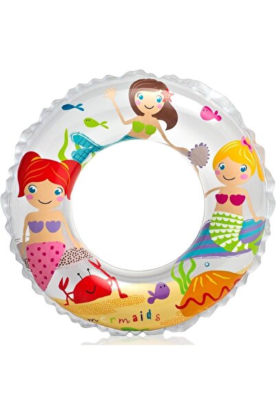 Intex Transparent Swim Ring Assorted Colors