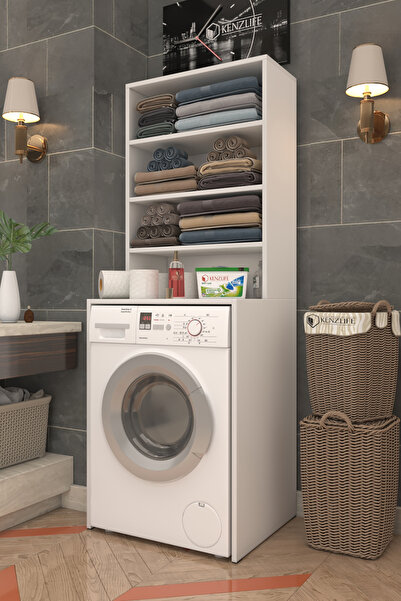 Kenzlife Membran Çamaşır Makinesi Dolabı Hayzum Syhbyz Çerçeve 180*66*55 Mebran Kapak Suntalam Gövde