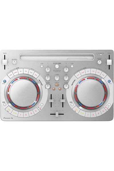 Pioneer Portable DJ Controller DDJ-WeGO4-W - Compatible with iOS (White)