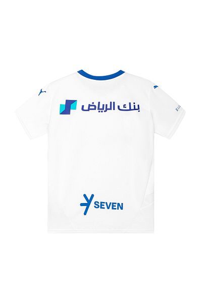 Puma Youth Kids Al-hilal Sfc 24/25 Away Football Jersey Top - White