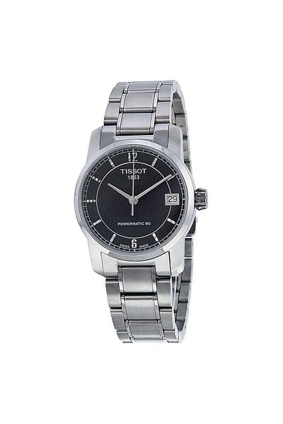 TISSOT Women’s Analogue Quartz Movement Watch with Titanium 32mm Case and Bracelet