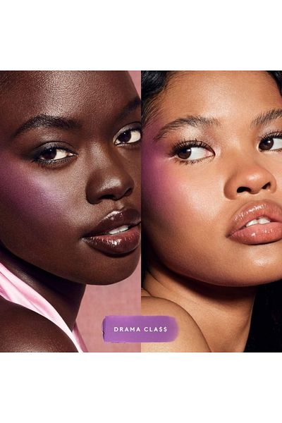 FENTY BEAUTY Fenty Suede Powder Blush Drama Cla$$ 4g – Shimmering Soft Violet, Waterproof & Buildable Color