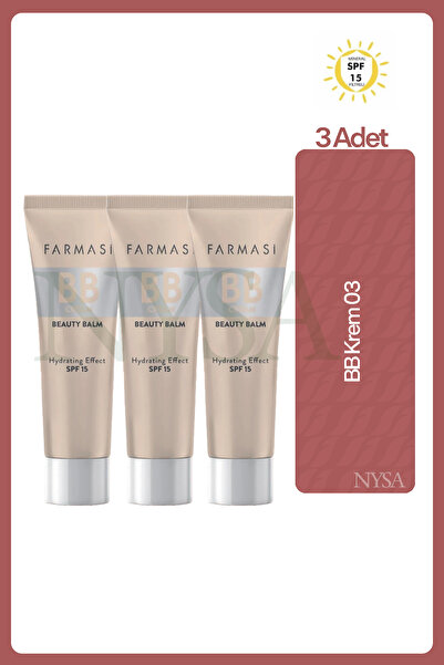 Farmasi BB Krem 03 Fondöten - 3 Adet