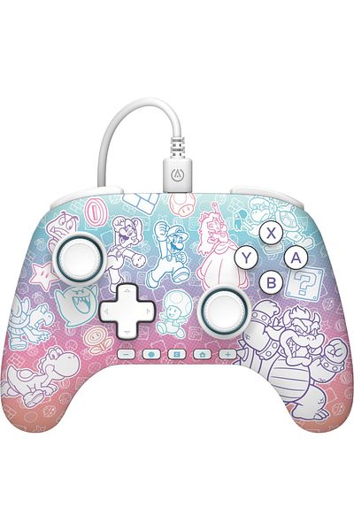 Powera Advantage Switch 2 Mushroom Kingdom Wired Controller