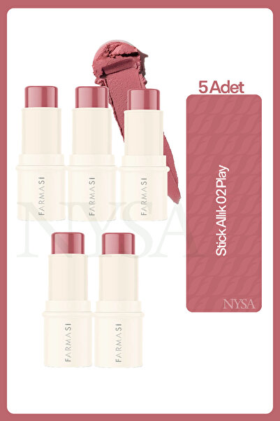 Farmasi Stick Allık 02 Play - 5 Adet