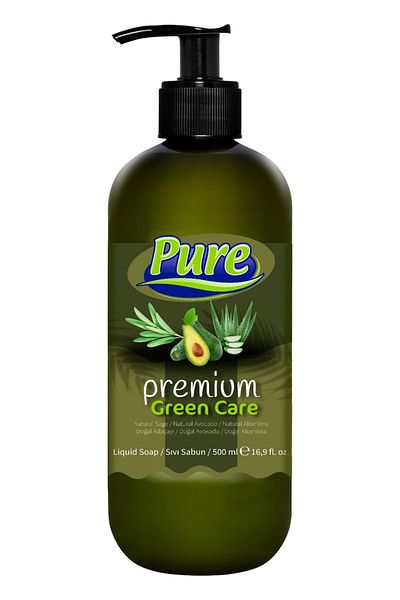 Pure Green Care Premium Liquid Soap, 500ml