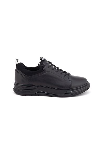 MARCOMEN 21187 Men's Genuine Leather Stretch Casual Shoes